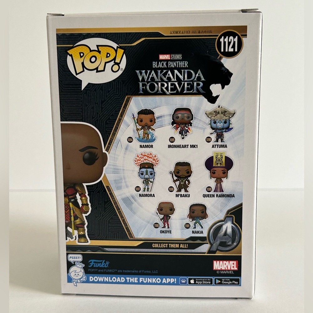 🦋 5/$25 - Ayo #1121 Black Panther Wakanda Forever Funko Pop! Collector Exclusive - Picture 5 of 16